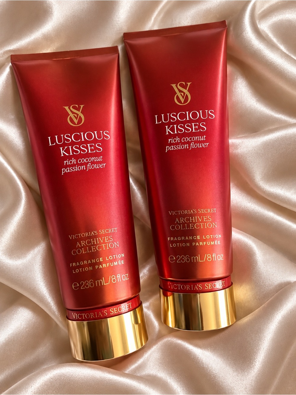 NWT Victoria’s Secret Luscious Kisses Fragrance Lotions from the Archives